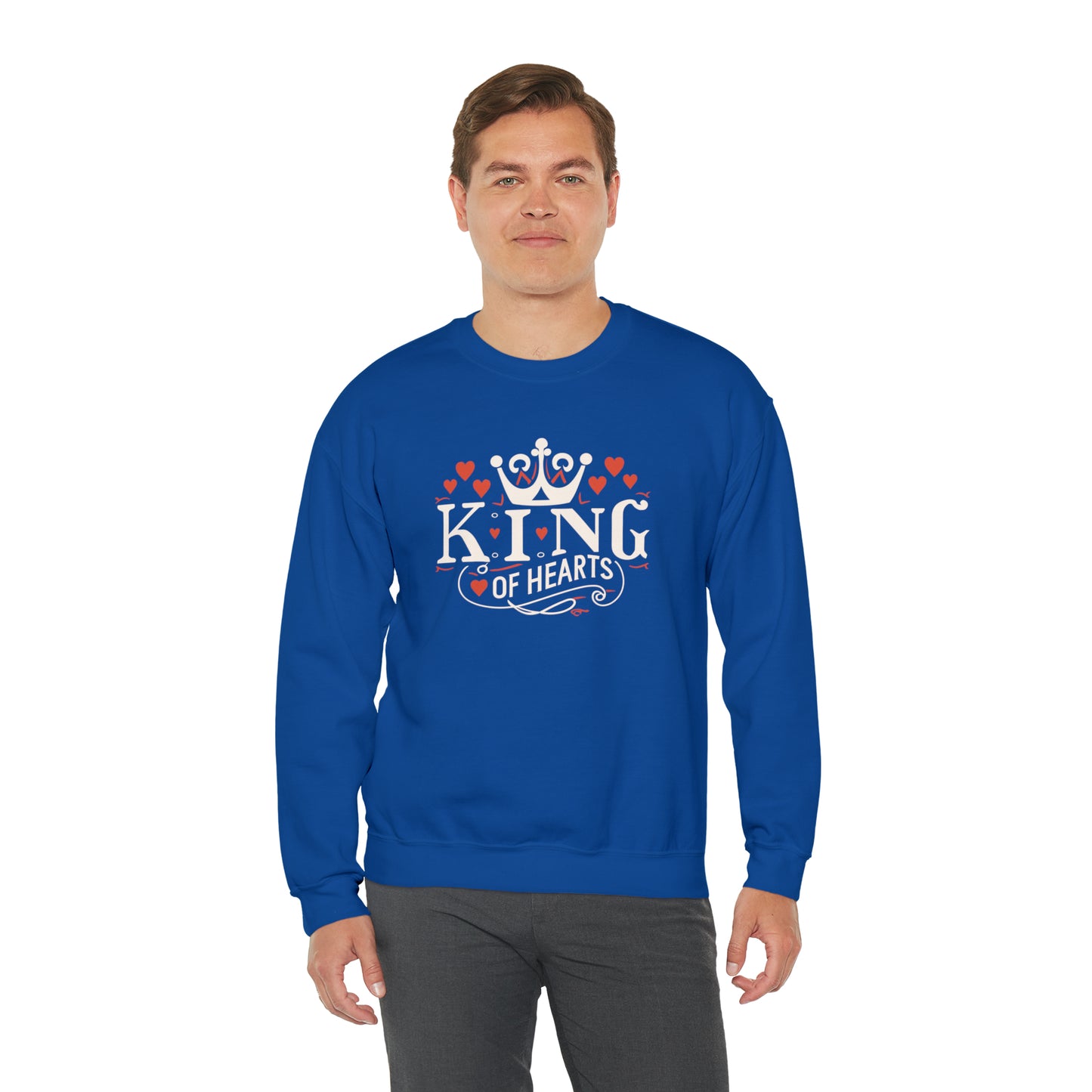 King Of Hearts Crewneck Sweatshirt